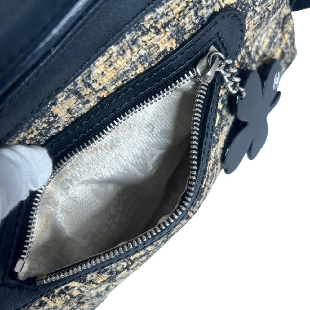 💎✨Authentic✨💎Chanel Coco Camellia Tweed Handbag Beige - Picture 8 of 11